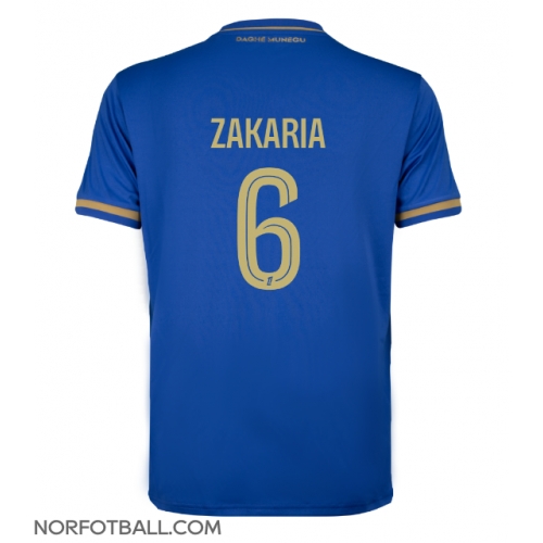 Billige Fotballdrakt AS Monaco Denis Zakaria #6 Replika Bortedrakt 2025-26 Kortermet Billige Fotballdrakt AS Monaco Denis Zakaria #6 Replika Bortedrakt 2025-26 Kortermet